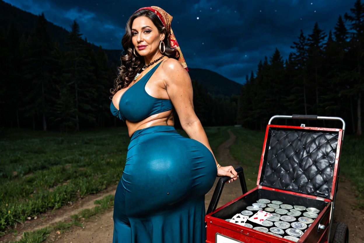 Night, Tarot Cards, + MILF AI Porn