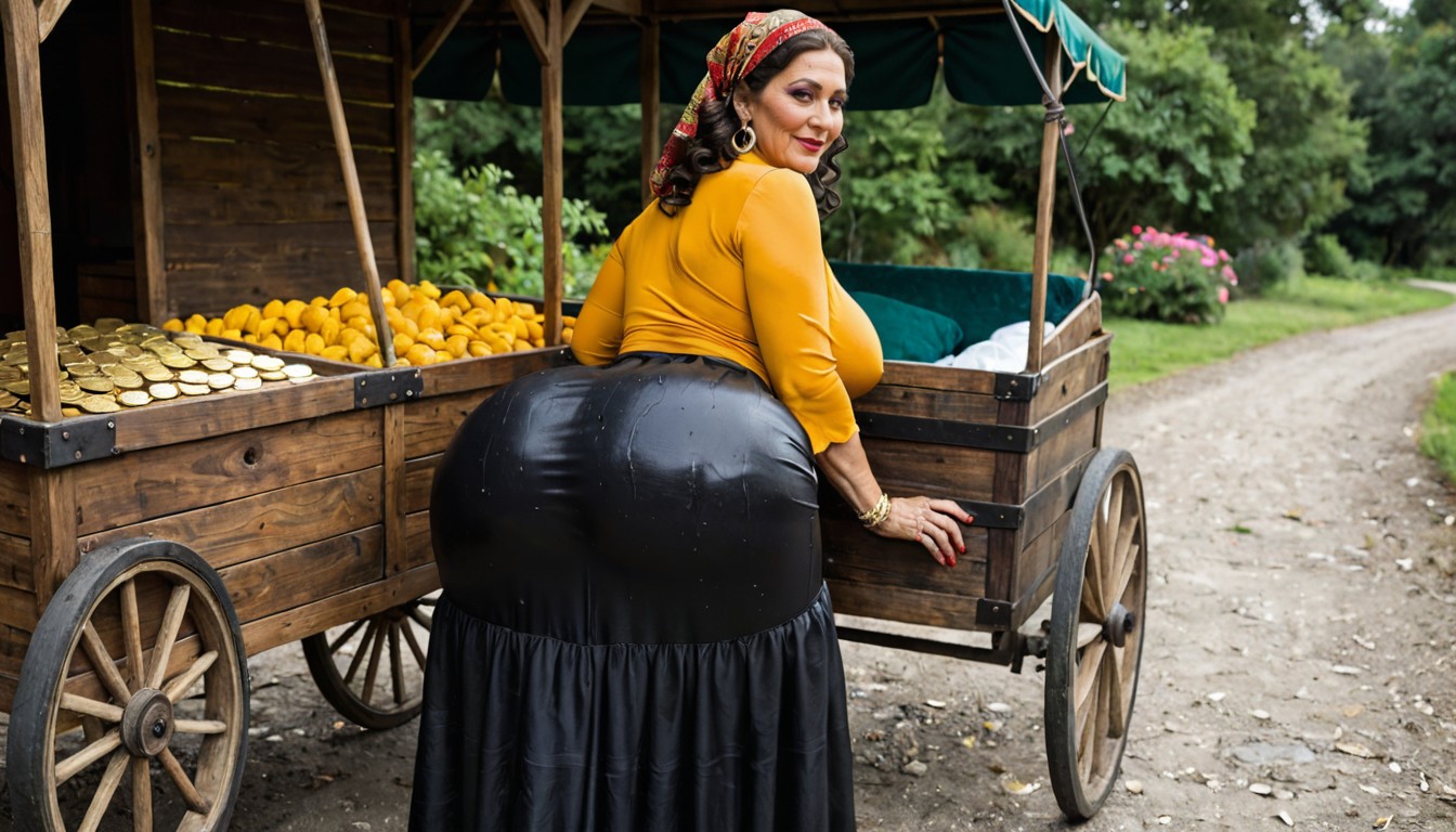 Gigantic Massive Hips, Hyper Butt, Highest Detail MILF AI Porn