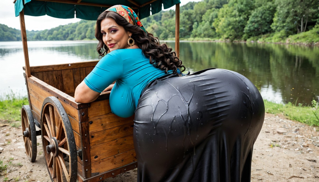 Perfect Asshole, Hyper Thighs, Hyper Hips MILF AI Porn
