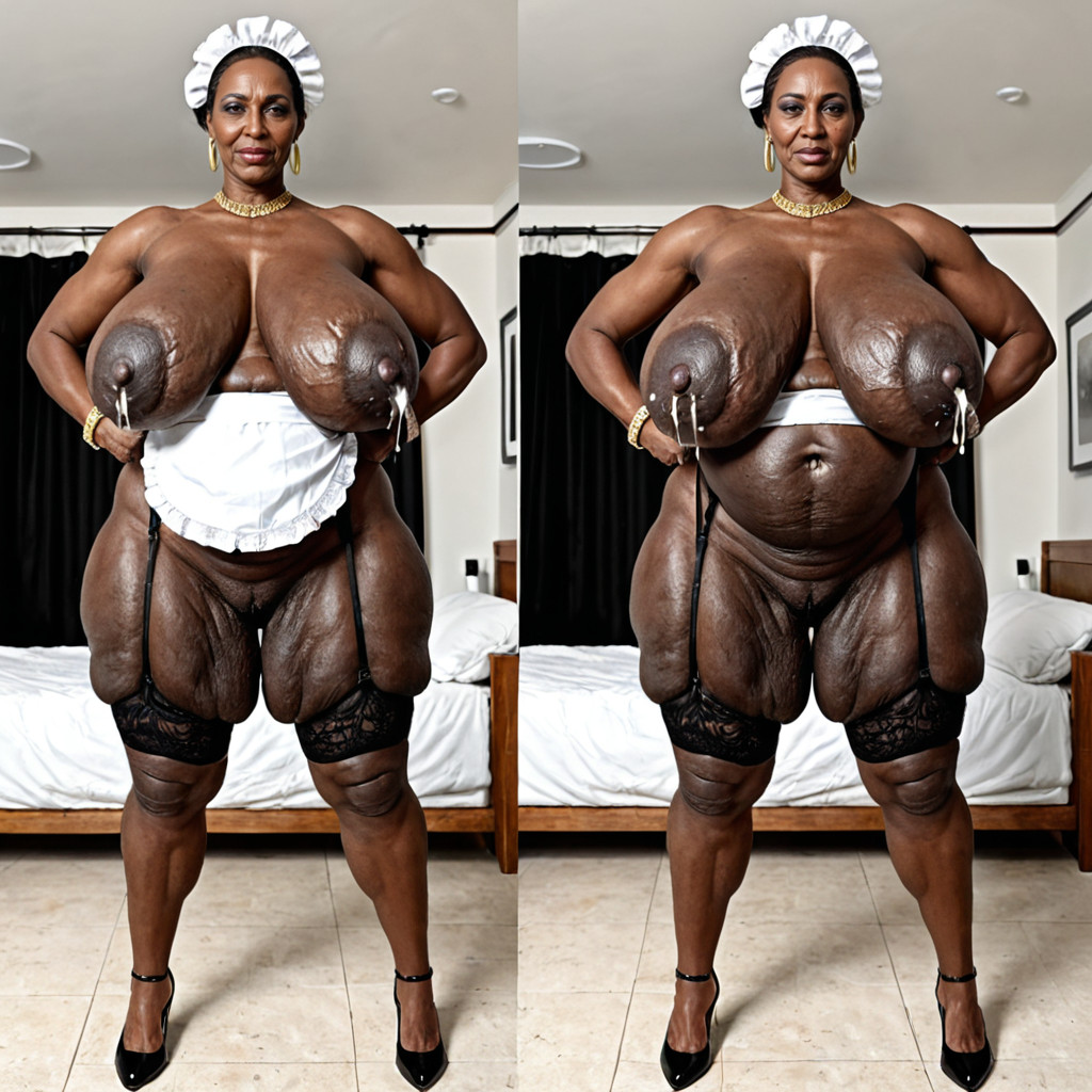 Multiple Views, Cellulite, Mature MILF AI Porn
