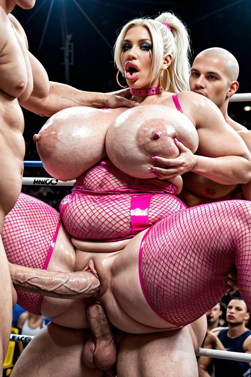 Hyper Obese Ass, Hyper Thicc, Professional High Detail Raw Color Photo MILF AI Porn