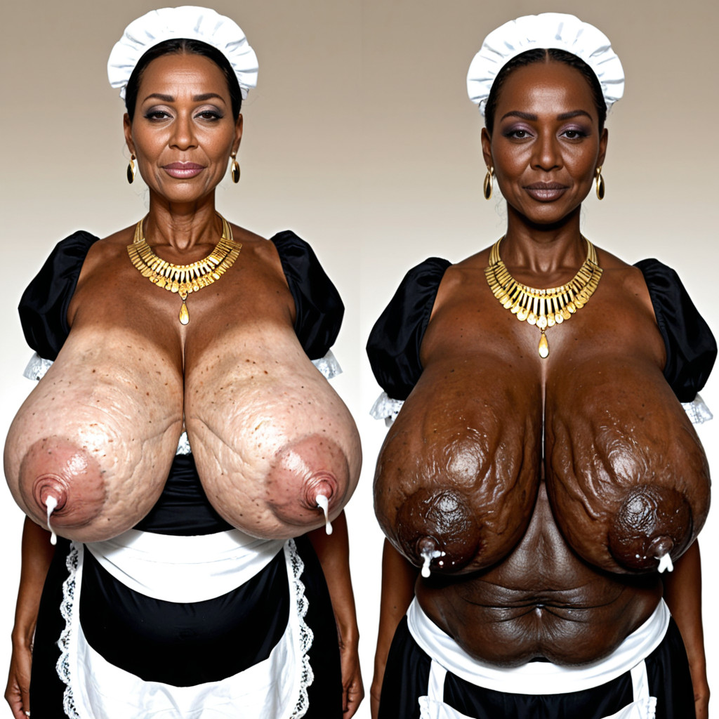 Cellulite On Body, Dark Makeup, Flabby Belly MILF AI Porn