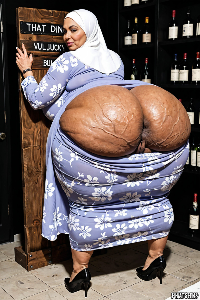 Full Body, Strong Asscheeks, Hyper Obese Ass 熟女AI成人
